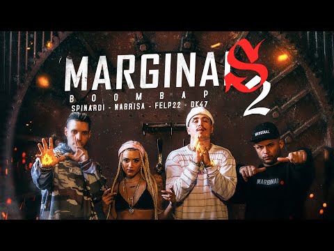 Marginais Boombap 2 🐻 - Nabrisa, Felp22, Spinardi & Dk 47 (prod. Pep)