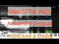 Meet The Pets Solo Chord Alexandre Desplat Synthesia Piano