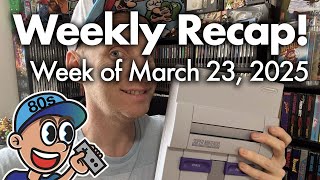 1980sGamer Weekly Recap (3/23/25 - 3/28/25)
