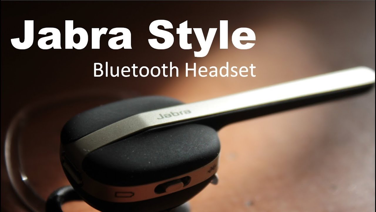 Гарнитура Bluetooth Jabra Style white mono