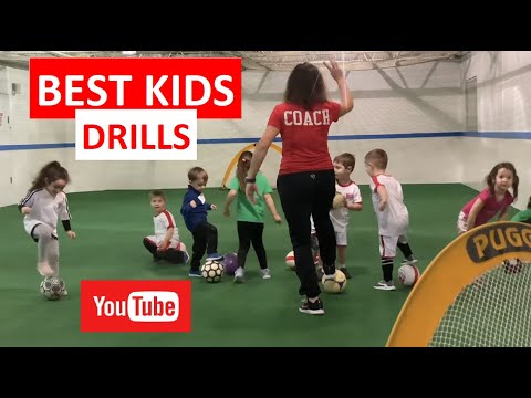 BEST SOCCER DRILLS FOR KIDS AGES 3-4 YEARS OLD Essential Football Drills for Kids 