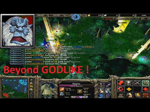 DotA 6.83c - Magnus, Magnataur Beyond GODLIKE !
