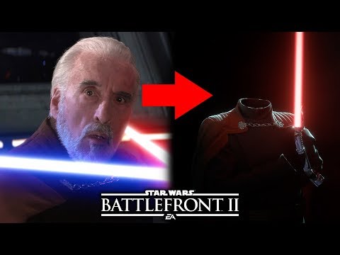 HEADLESS COUNT DOOKU MOD! - Star Wars Battlefront 2 Geonosis Arcade Gameplay