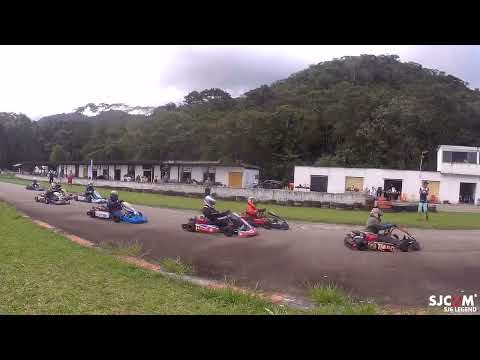 1ª largada da Pro Kart Caraguá - #acidente logo no início #short