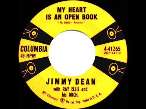1st RECORDING OF: My Heart Is An Open Book - Jimmy Dean (1958)
