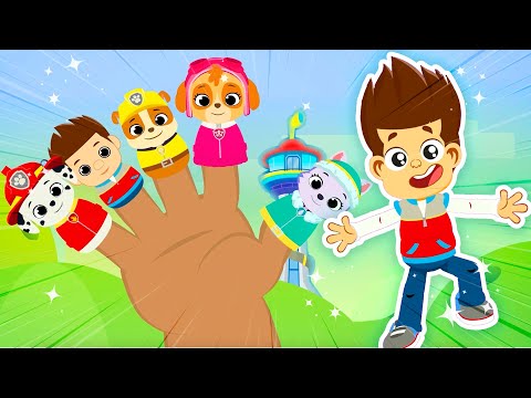 Familia dedo PATRULLA CANINA! | Canciones Infantiles | SuperZoo