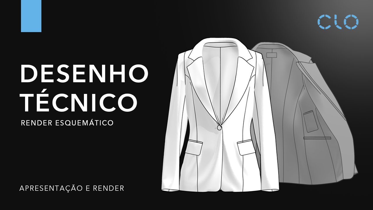 Tutorial CLO 3D: Como criar um desenho técnico
