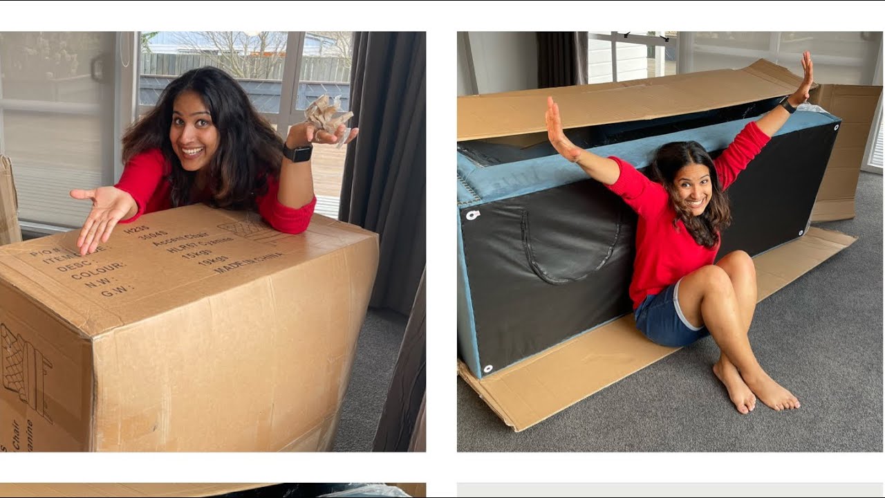 Unboxing My NEW Couch📦 |Unboxing Assembling & First Impression |#unboxing #couch #firstimpressions