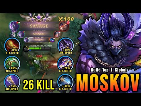 Moskov 26 kills MVP 15 2 and 2x savage