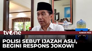 Download lagu Drama iJazah Jokowi, Bareskrim Nyatakan Asli | Kabar Pagi tvOne mp3