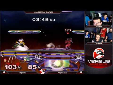 VS EVO 2015 Sponsorship - Losers R8 - EE|Gahtzu (C. Falcon) vs. VS|BleaGelo (Luigi) - Melee