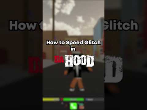 How to Speed Glitch in Da Hood in 1 Minute!