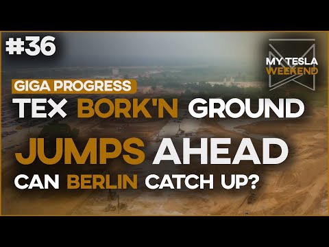 Giga Texas jumps WAY ahead - all GigaFactories side by side for the 2nd week of May