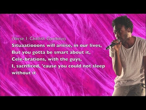 Childish Gambino - U Don't Have To Call - Lyrics