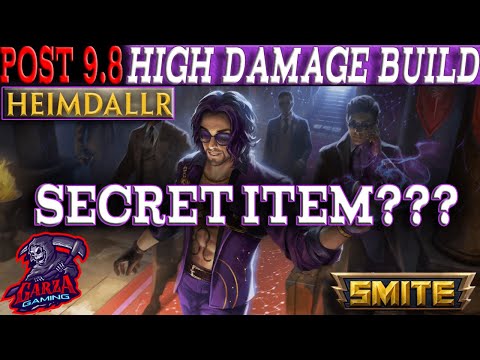 This Secret Item Makes Him OP!!! - Heimdallr Smite Arena Season 9.8 High Damage Build!!!!