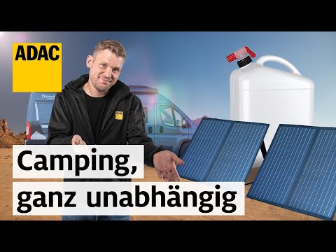 Kein Campingplatz – kein Problem: So macht ihr euren Camper autark! | ADAC & PiNCAMP