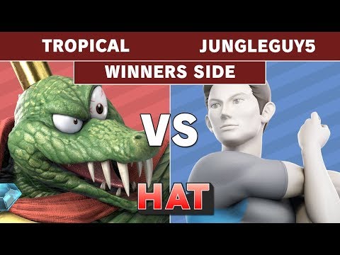 HAT 89 - Tropical (King K Rool) Vs. JungleGuy5 (Wii Fit Trainer) Winners Side - Smash Ultimate