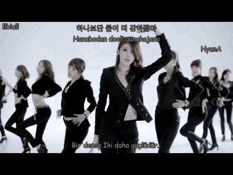 [MV] 9MUSES(나인뮤지스) _ Wild(와일드) Türkçe Altyazılı(Hangul-Romanization-Turkish sub)