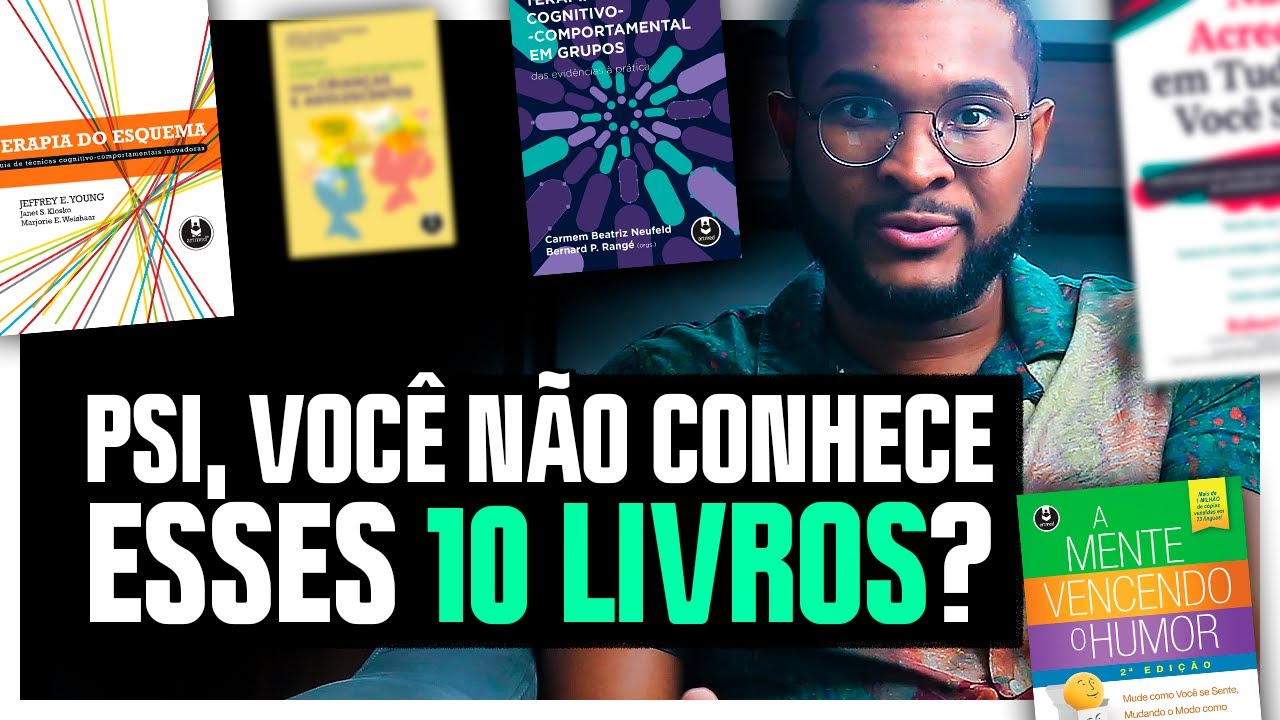 OS MELHORES LIVROS DA TERAPIA COGNITIVO COMPORTAMENTAL
