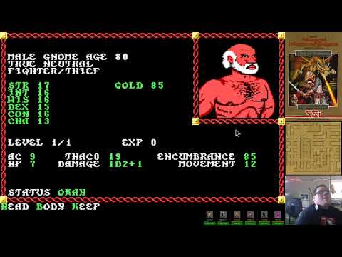 Let's painfully play Pool of Radiance 1