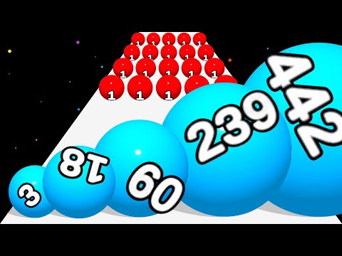 ROLLING ORB CRASH 3D - Level Up Balls (Math Game, Freeplay)