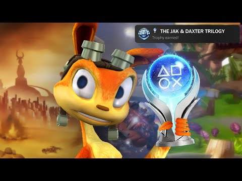 I Platinum'd The Jak and Daxter Trilogy