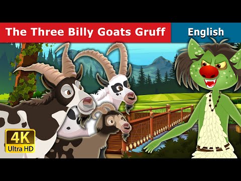 The Three Billy Goats Gruff | Stories for Teenagers | @EnglishFairyTales