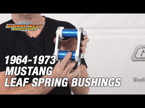 Performance Leaf Spring Bushings for 1964-1973 Mustangs
