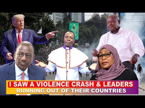 PROPHECY: - I SAW A VIOLENCE CRASH & LEADERS RUNNING OUT OF THEIR COUNTRIES