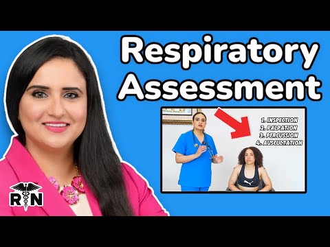 Respiratory / Lung Assessment: How To Do It (NCLEX RN) - Lung Sounds and More #nclex #nclexrnexam