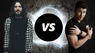 John Frusciante vs Nick Jonas :o