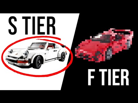 EVERY Lego Creator Expert Car, Ranked From Worst To First (All 21)