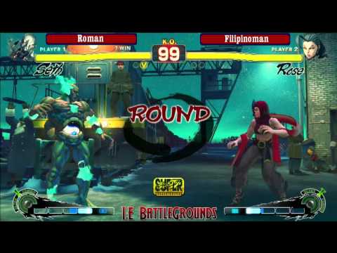 IEBG SSF4AE S02R2.2 Roman (Seth) Vs. Filipinoman (Rose) Grand Finals