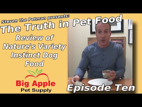 Review of Nature's Variety Instinct Dog Food - Ep10 of...
