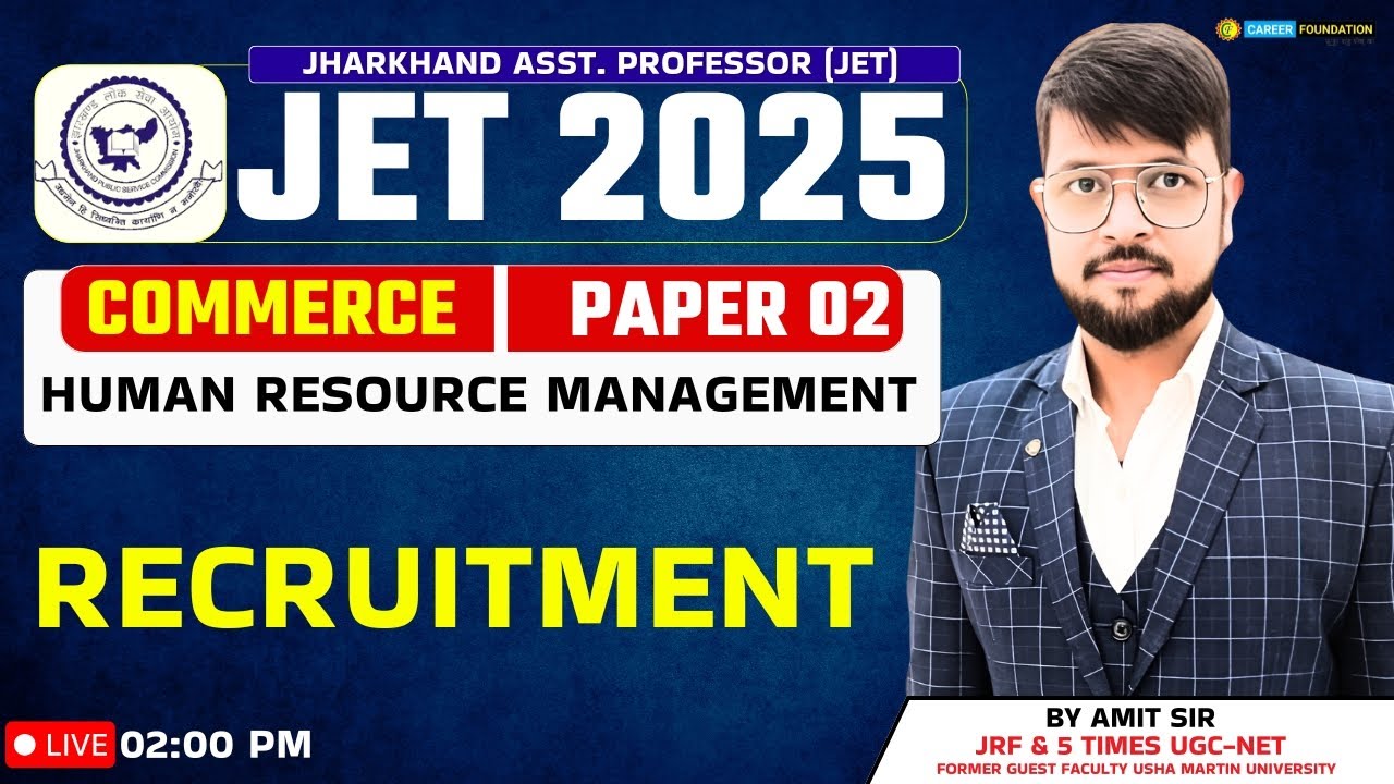 RECRUITMENT | UNIT 06 - HUMAN RESOURCE MANAGEMENT