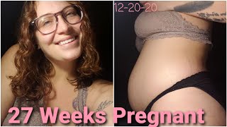 27 Week Pregnancy Update | I NEED All of the McDonald's Fries | EXHAUSTED | SORE | Vlogmas day 20