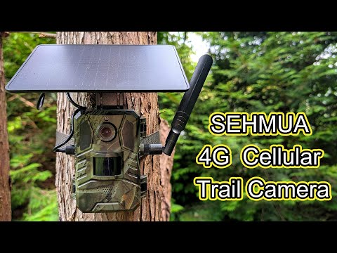 Sehmua 4G Cellular Trail Camera Review Solar Power Live View