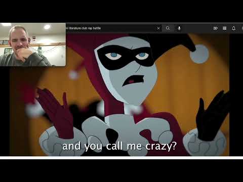 "YOU BOTH NEED THERAPY!" Reaction to Monika vs. Harley Quinn - Rap Battle! by Freshy Kanal