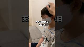 ついに家が崩壊…天井が落ちてきました　#日常vlog #vlog