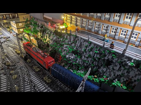 Ein Finale: Felswand fertig! Große Fortschritte am Schulgebäude! • BRICK WORLD LEGO® UPDATE (333)
