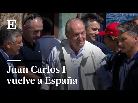 La visita del rey emérito a Club Náutico de Sanxenxo | EL PAÍS