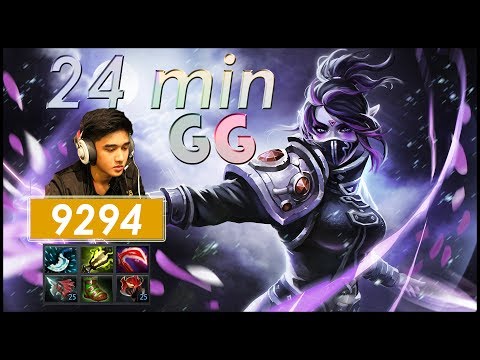 Abed Templar Assassin mid vs Shadow Fiend 24 min GG