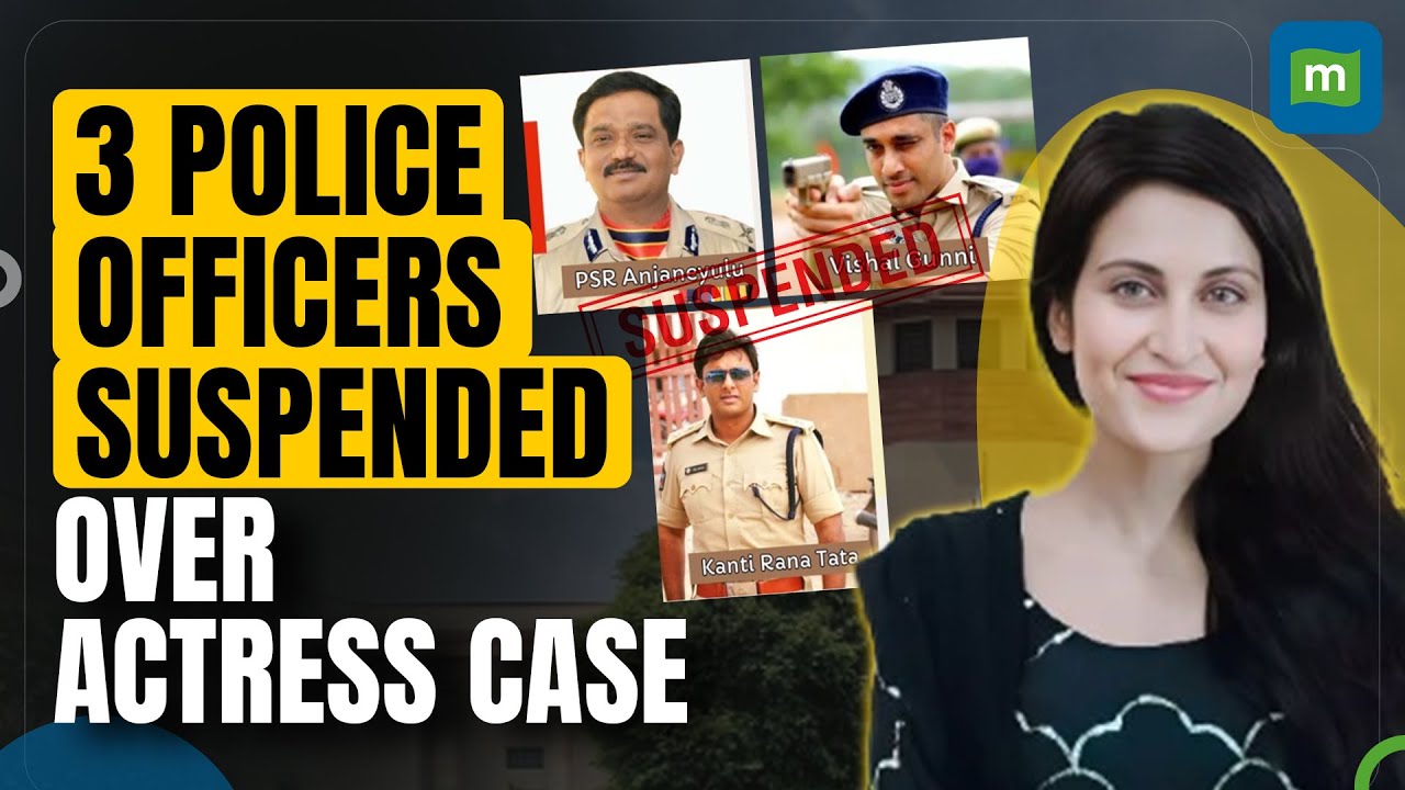 Andhra Pradesh Suspends 3 Senior IPS Officers Over Actor Kadambari's Wrongful Arrest Complaint