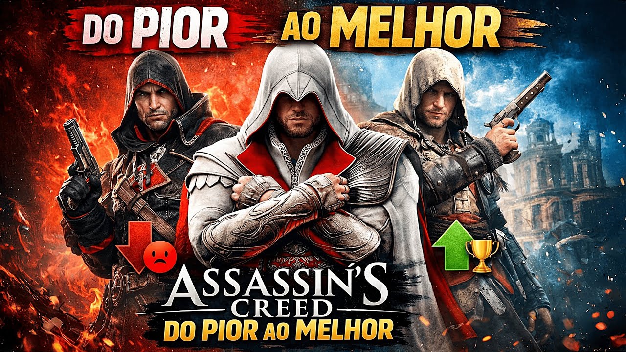 Do PIOR ao MELHOR Assassin's Creed