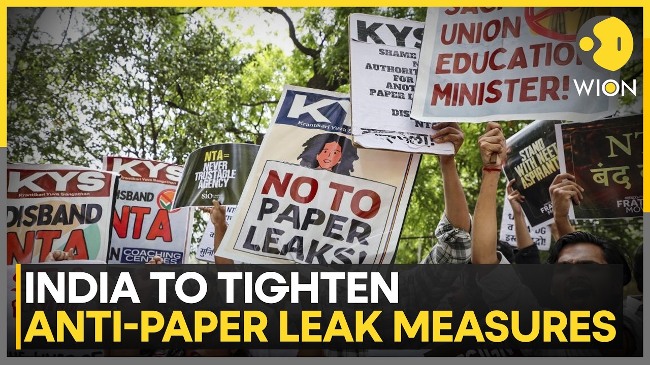 Anti-Paper Leak Bill: Centre To Table Bill On Exam Malpractices | WION