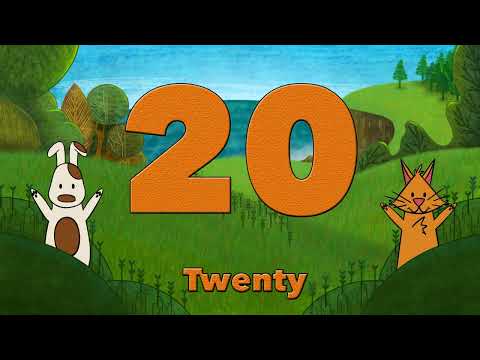 Counting to Twenty in English and Spanish - Bilingual Counting Song - Numbers Song in Spanish