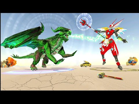 Robot Transformations Dragon And Car Driving Games - Android Gameplay | Game For Cartoon