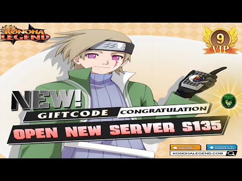 Konoha Legend - Ninja AFK mobile New Redeem Code 🎁 Expired Date: 05/15/2023⌛Free VIP 9🔥Android/iOS