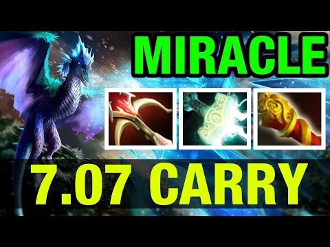 WINTER WYVERN IS CARRY IN 7.07 - MIRACLE - Dota 2