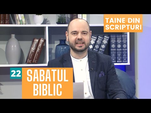 Chiar e sâmbăta Sabatul biblic? | Taine din Scripturi | E22 | Costi Gogoneață